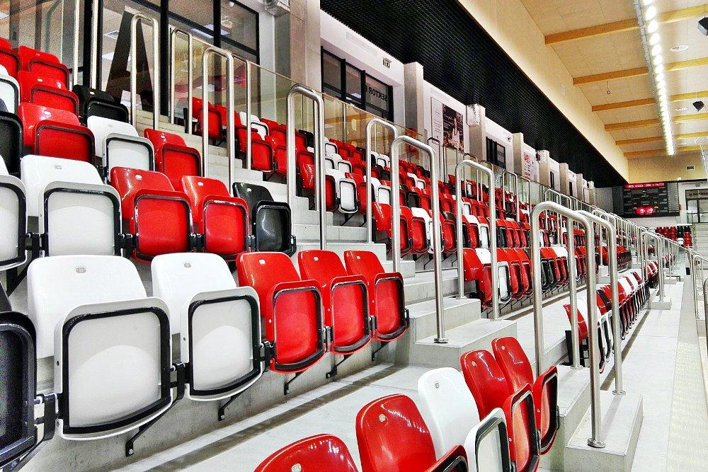 Taitettavat stadionin istuimet Olimp prostar valmistaja